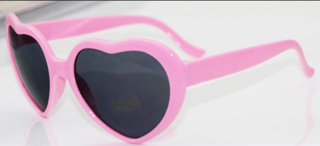 Heart Shaped Love Effect Diffraction Glasses